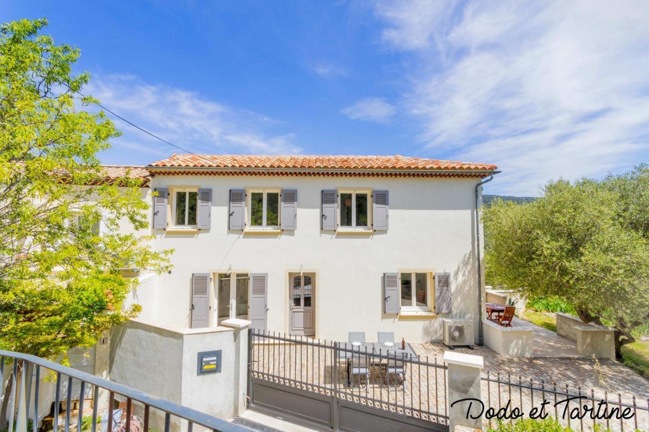 Gorgeous 3 Bedroom House With Ac And Garden - Dodo Et Tartine Le Revest-le-Eaux Exterior photo